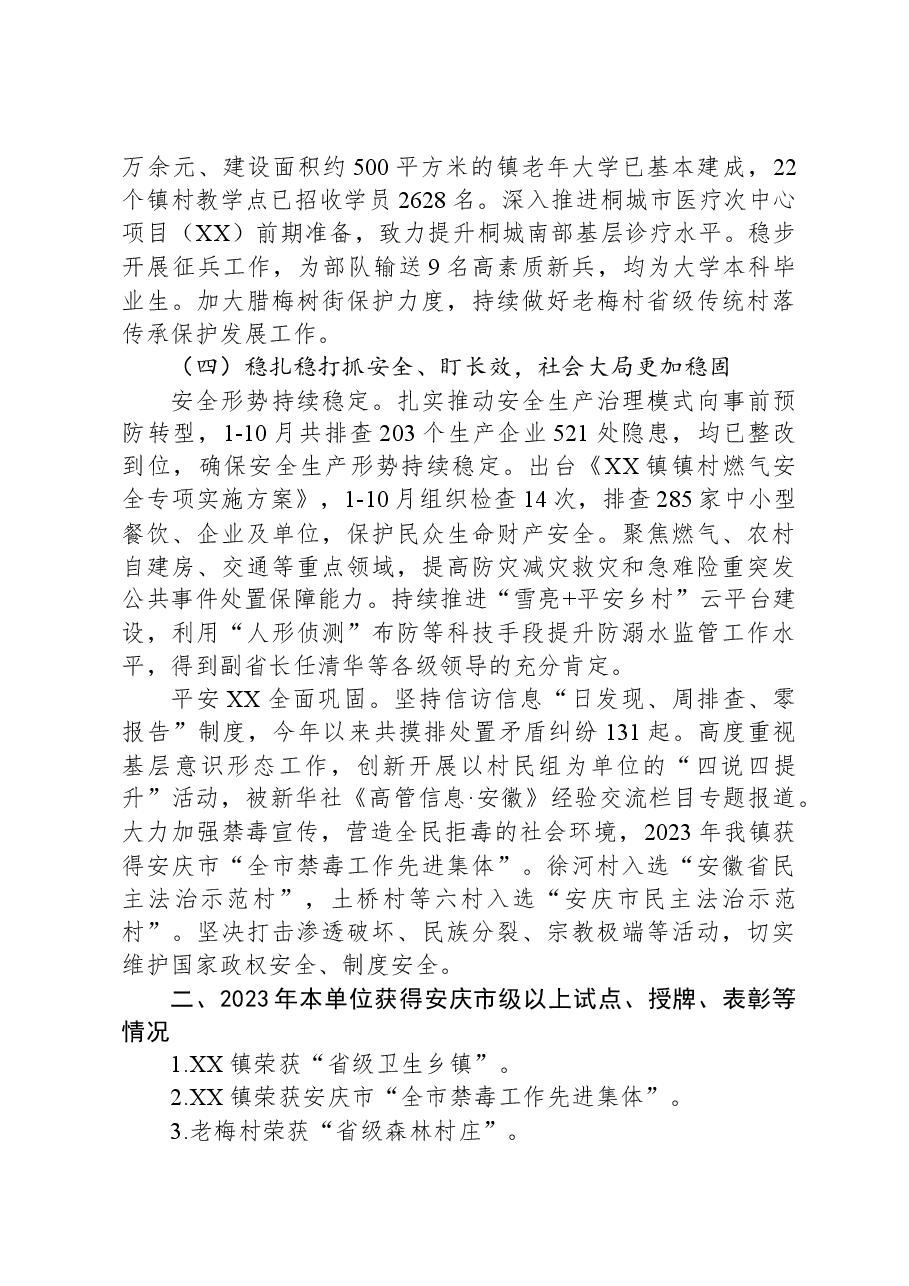 XX镇2023年工作总结和2024年工作谋划01.docx,第3页预览