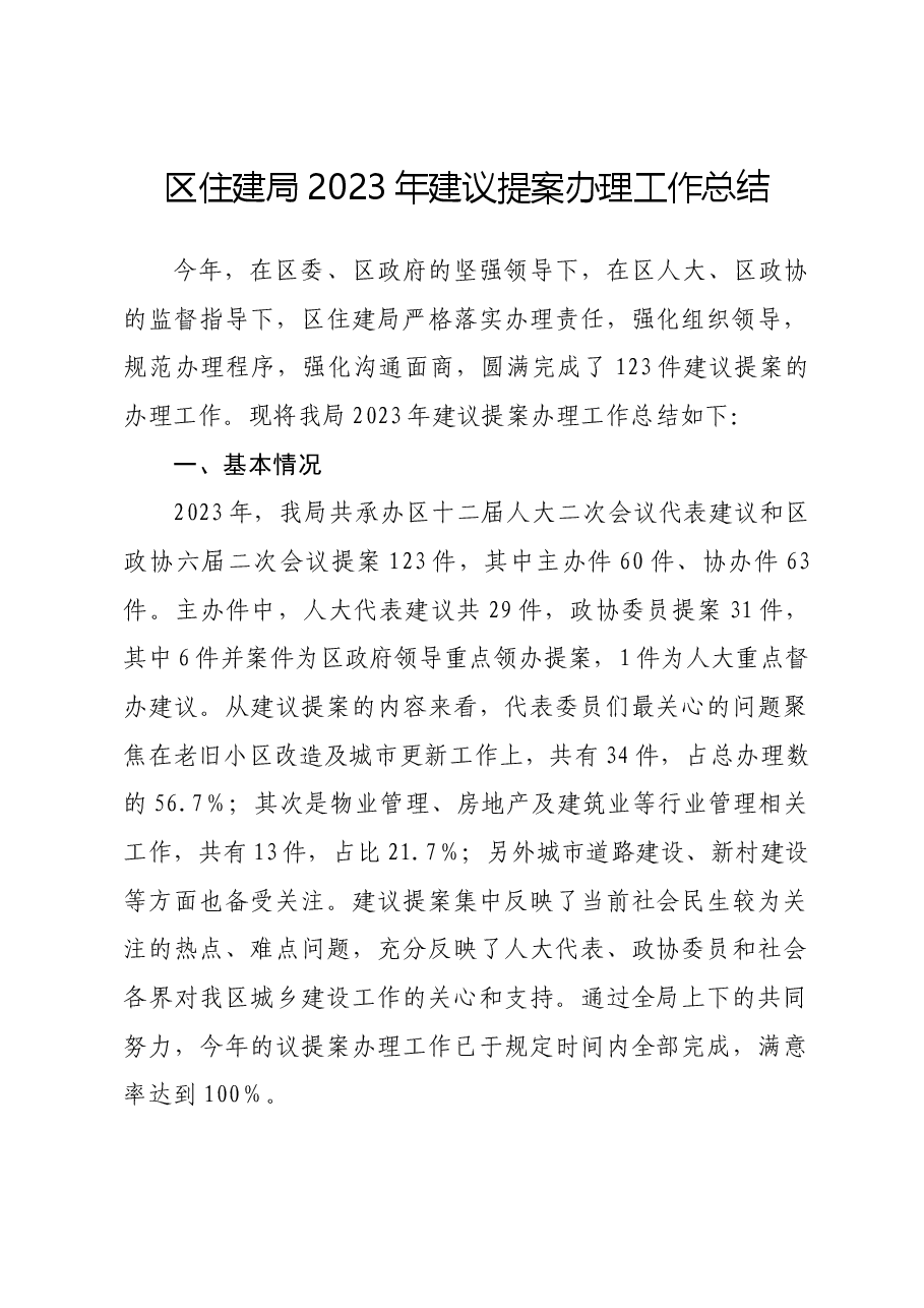 区住建局2023年建议提案办理工作总结01.docx,第1页预览