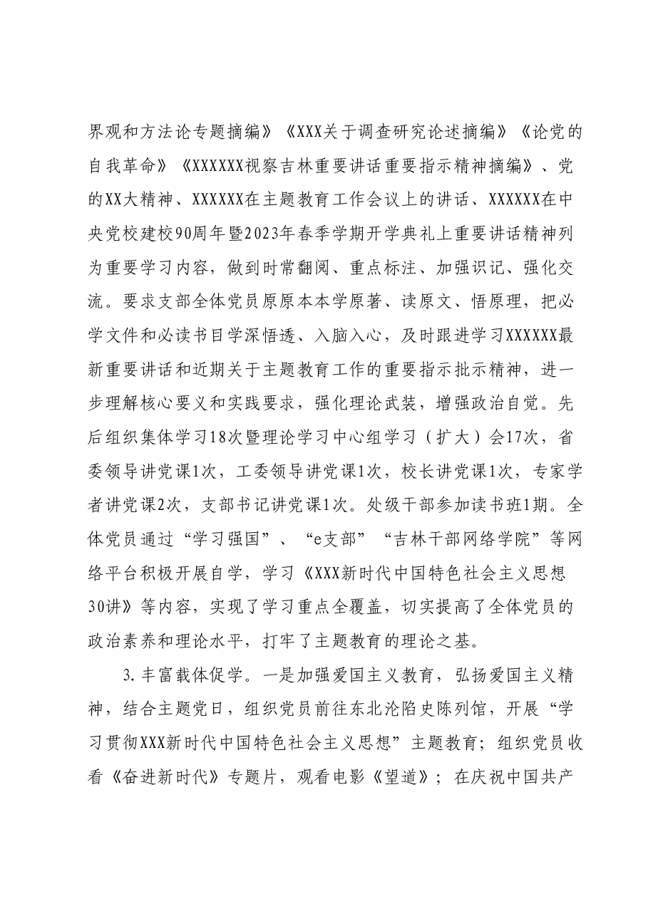 XX党支部主题教育工作总结.docx,第2页预览