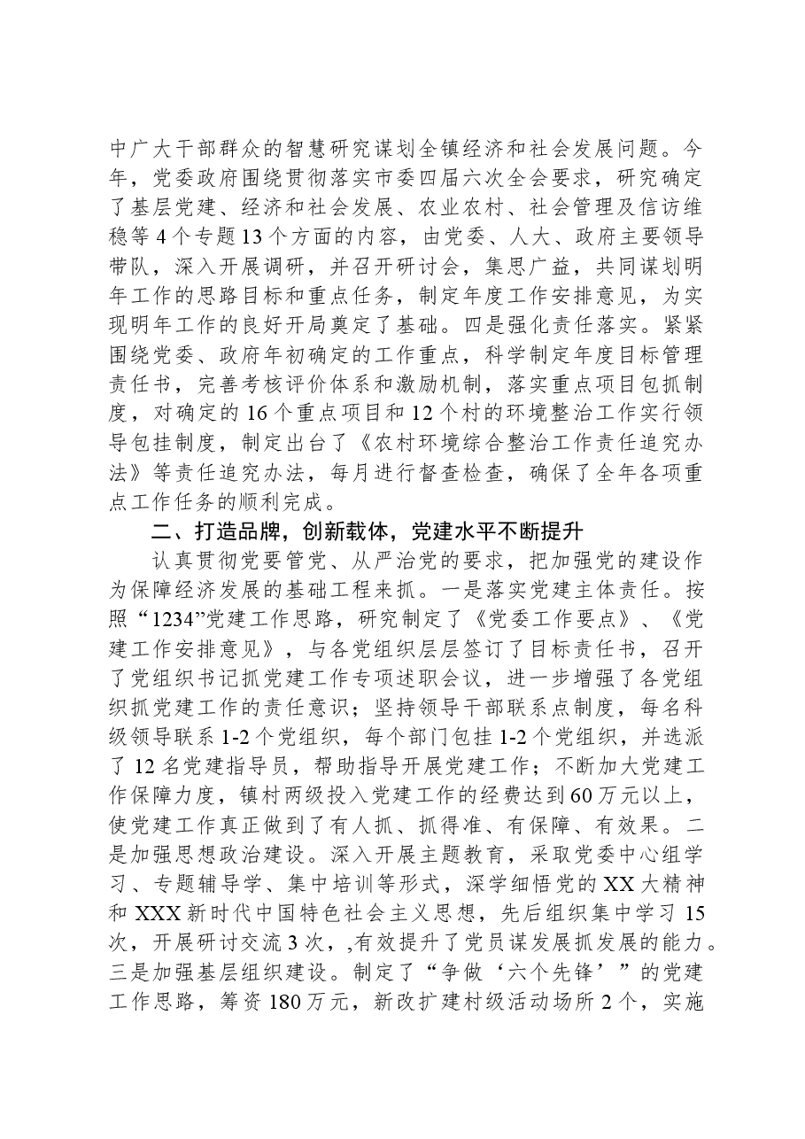 乡镇领导班子述职报告.docx,第2页预览