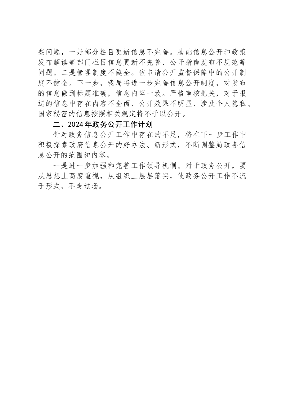 市审计局2023年政务公开工作总结及2024年工作计划.docx,第2页预览