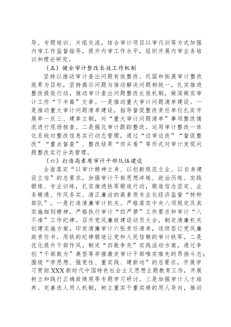 市审计局2023年工作总结和2024年工作思路01.docx,第4页预览