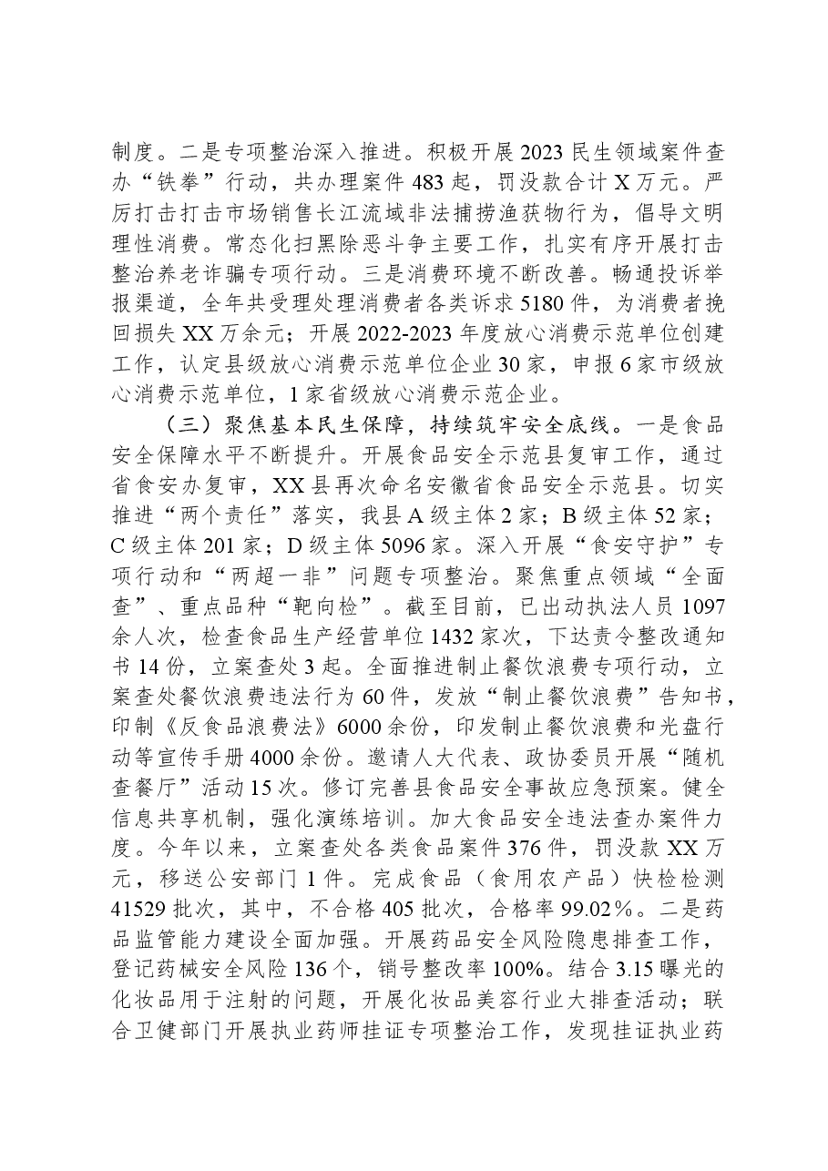 县市场监督管理局2023年工作总结02.docx，第2页预览