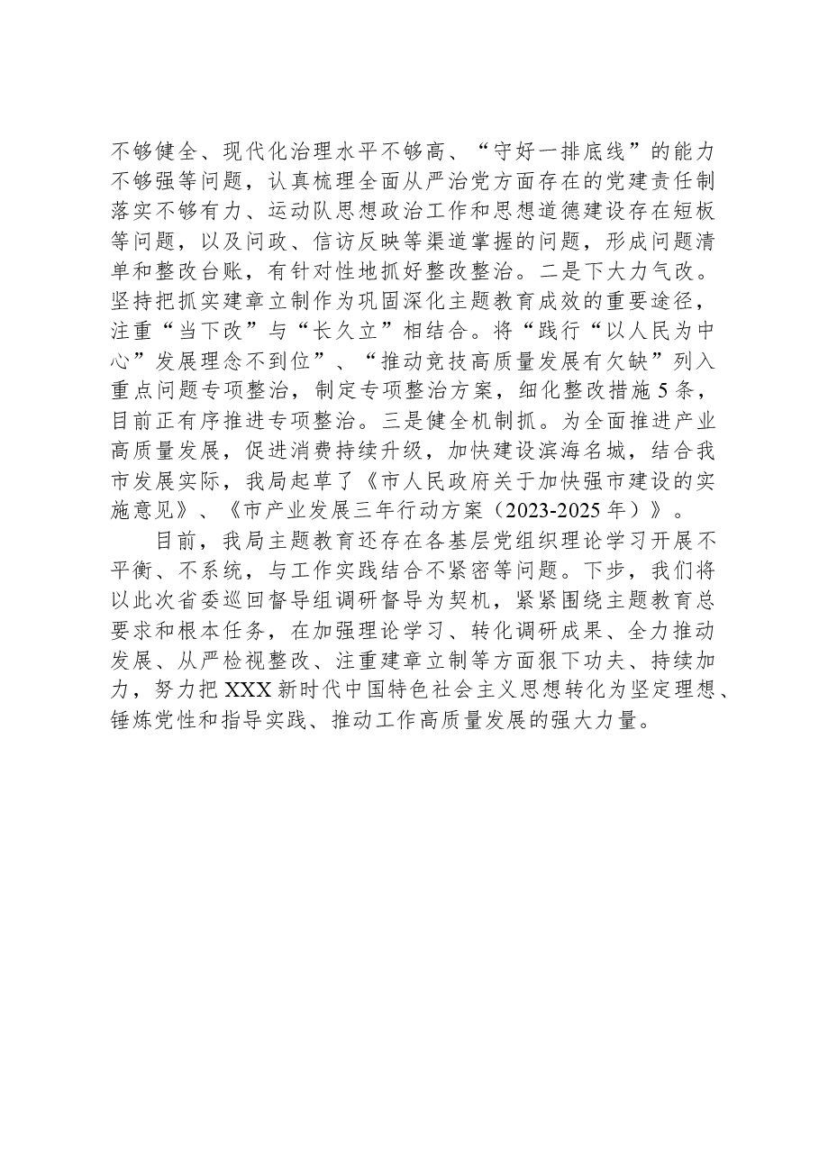 市局开展主题教育情况汇报.docx,第4页预览