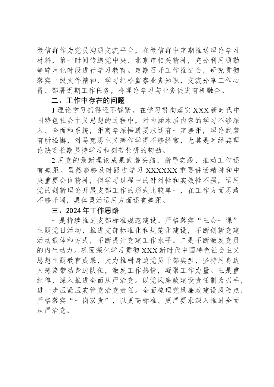 国企纪检监察部党支部全面从严治党(党建)工作报告.docx,第3页预览