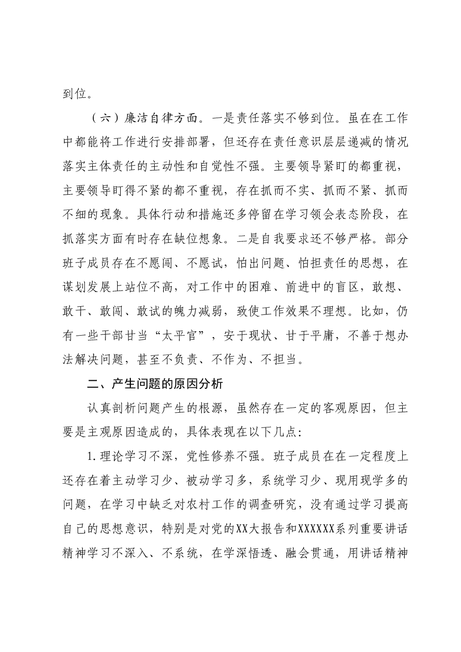 2023年主题教育班子对照检查材料.docx,第4页预览