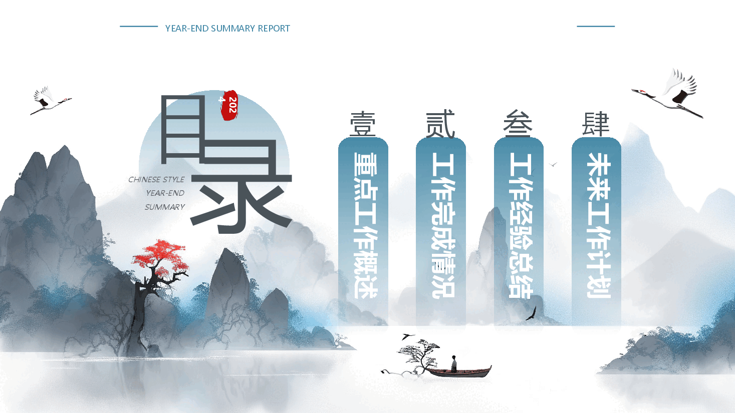 国风2024年终工作总结.pptx,第2页预览