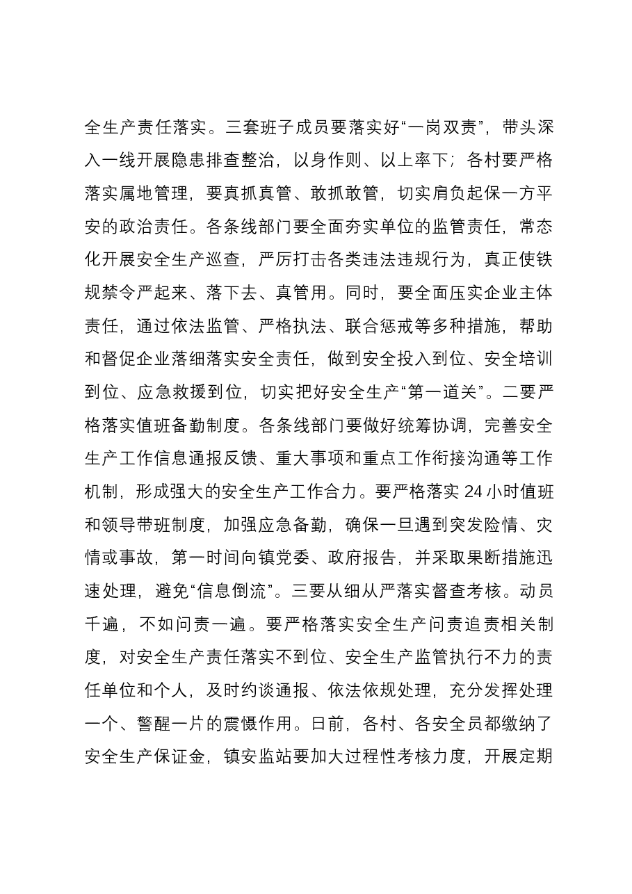 在镇安委会第一次全体人员大会上的讲话.docx,第4页预览