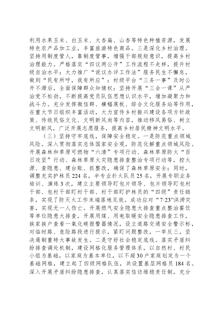 乡镇领导班子2023年度工作总结报告.docx,第3页预览