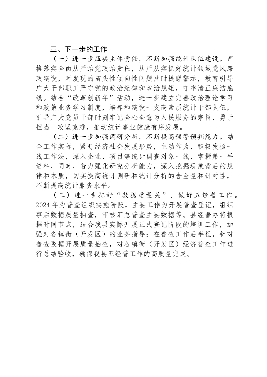 县统计局2023年工作总结和2024年工作计划02.docx,第4页预览
