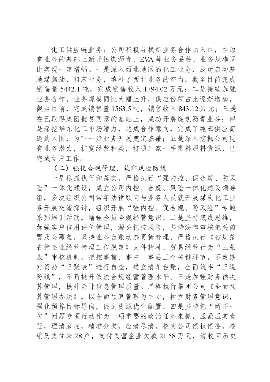 公司2023年工作总结.docx,第2页预览