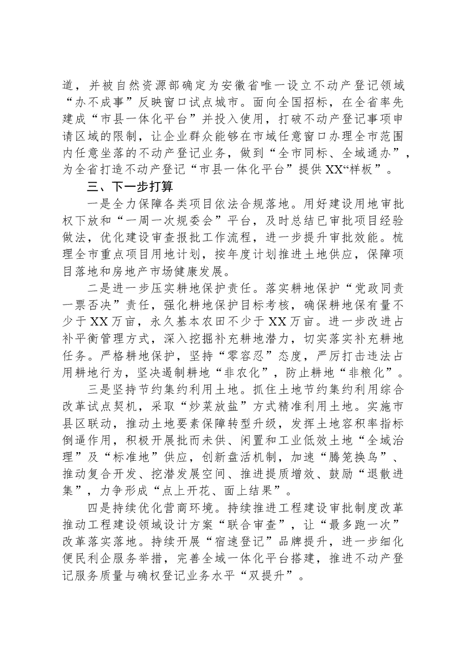 市自然资源和规划局2023年工作总结和2024年工作谋划.docx,第3页预览