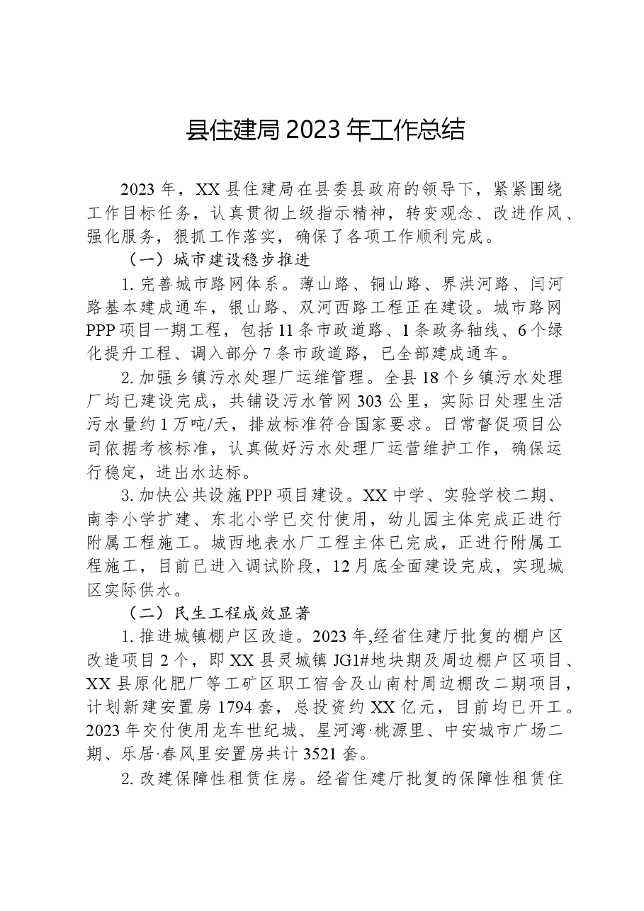 县住建局2023年工作总结.docx,第1页预览