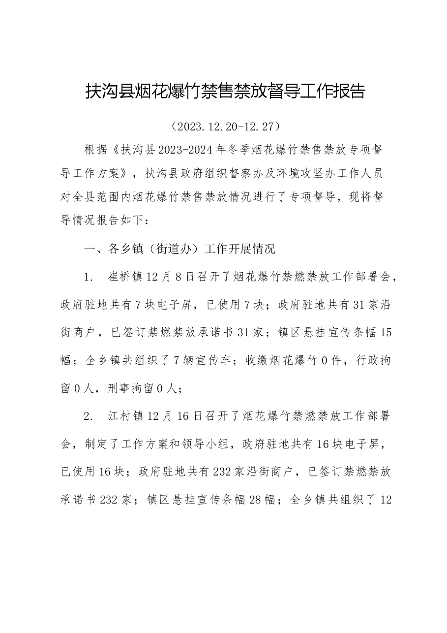 12.20-12.27烟花爆竹督导工作报告(新).docx,第1页预览