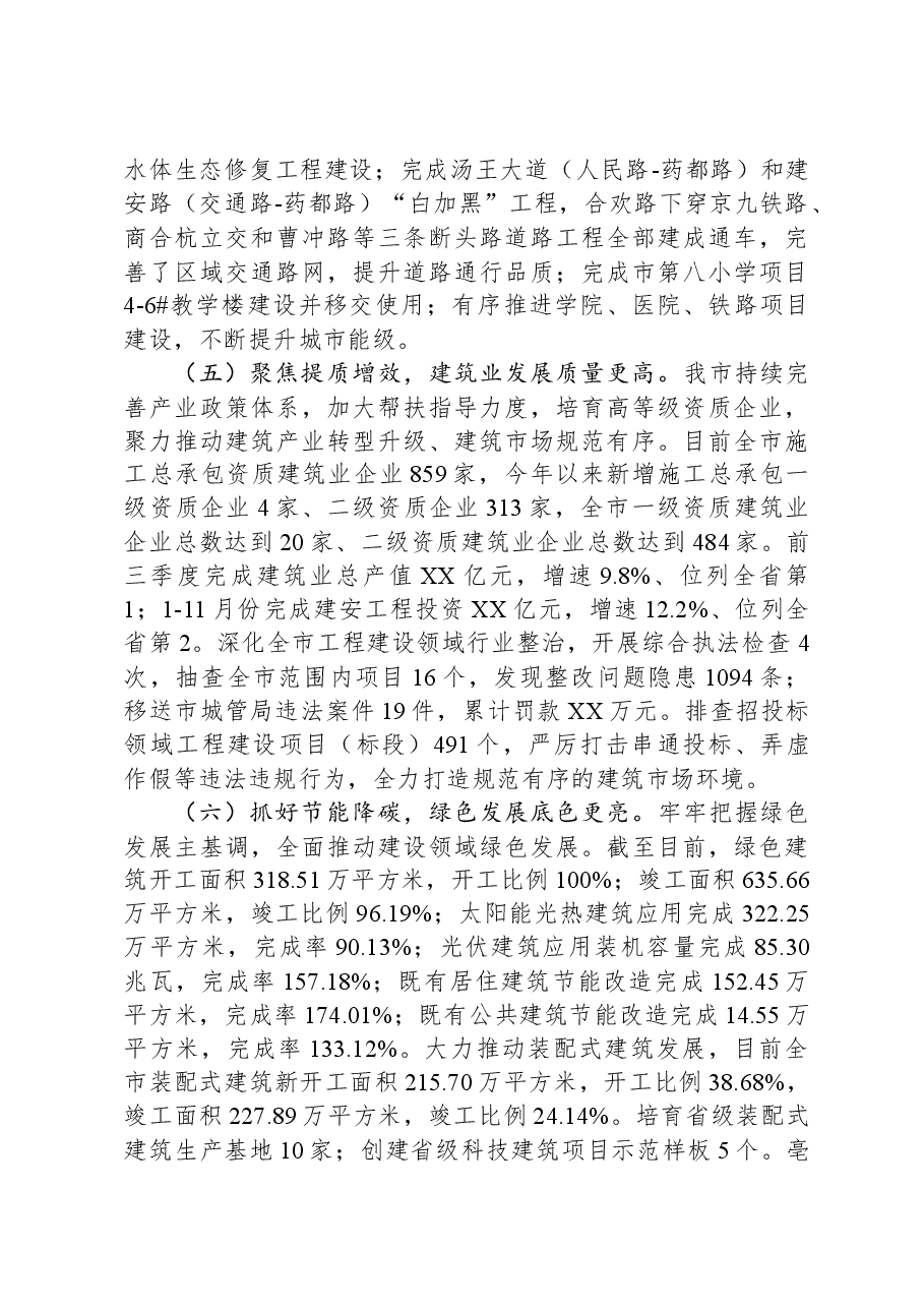 市住房和城乡建设局2023年工作总结和2024年工作安排.docx,第3页预览