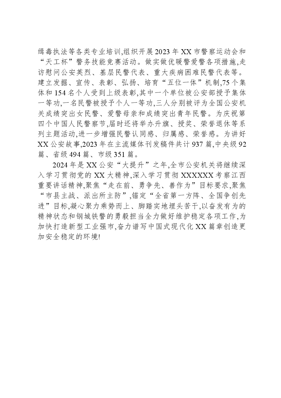 市公安局2023年工作总结.docx,第3页预览