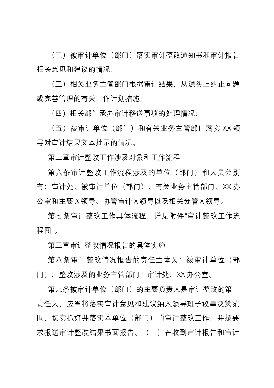 审计整改报告和跟踪检查实施办法.docx,第2页预览