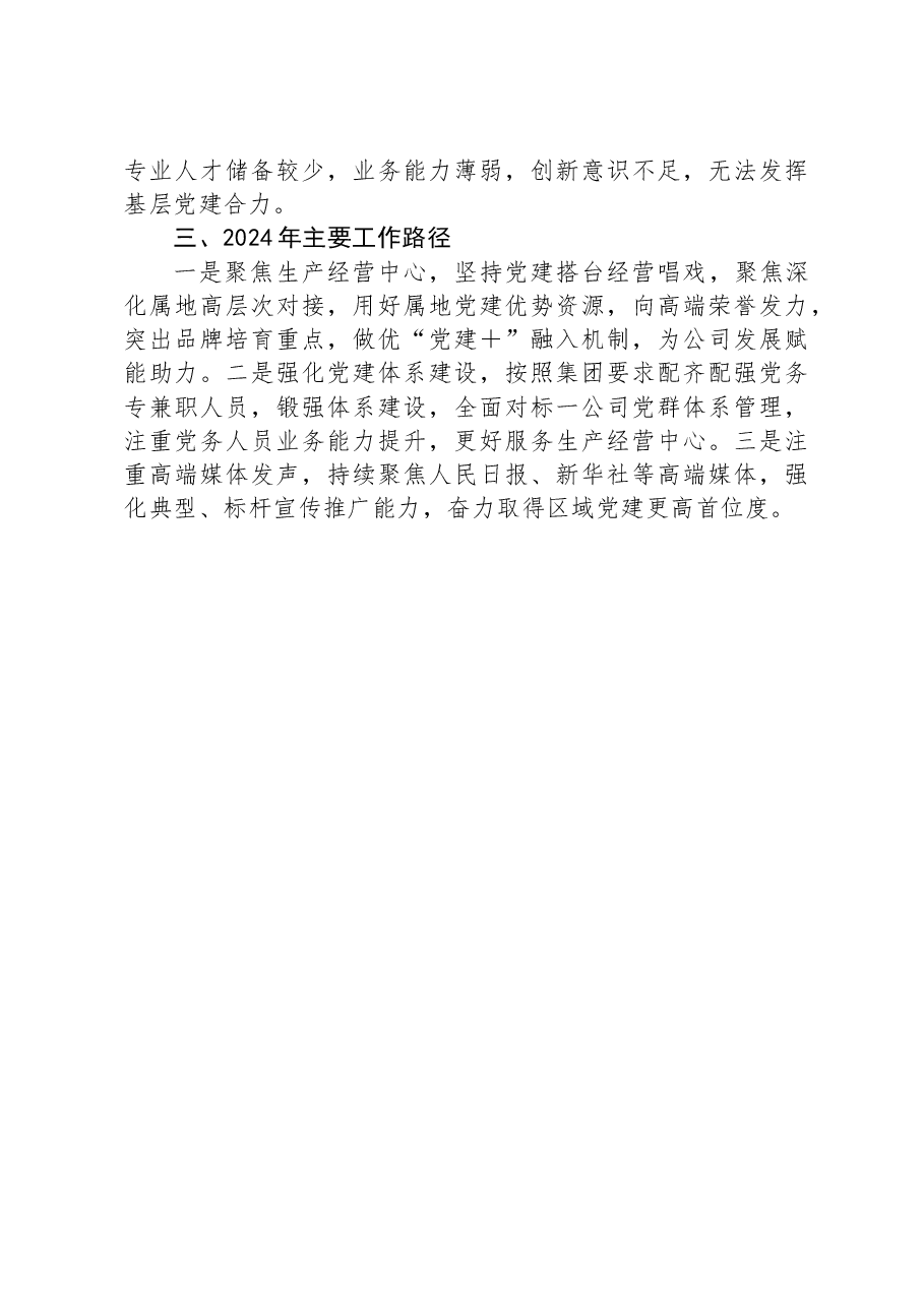 央企2023年度党建工作述职报告.docx,第3页预览