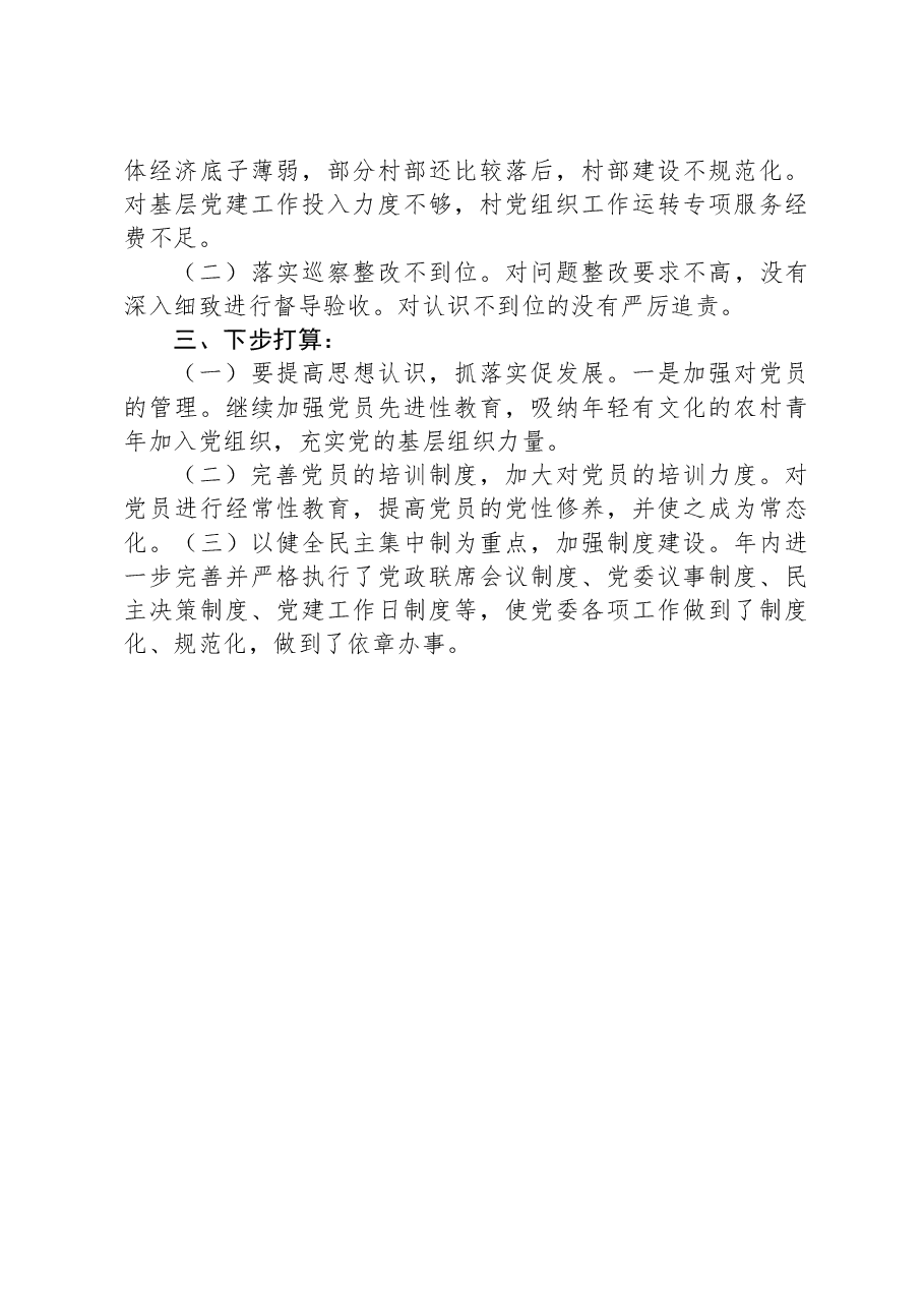 2023年度X镇基层党建工作总结.docx,第3页预览