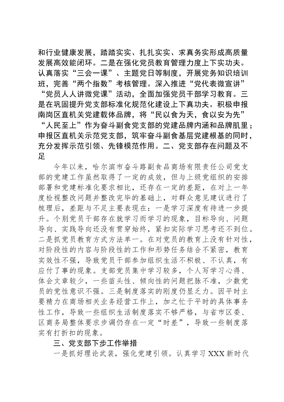 2023年国企党支部党建工作总结.docx,第3页预览