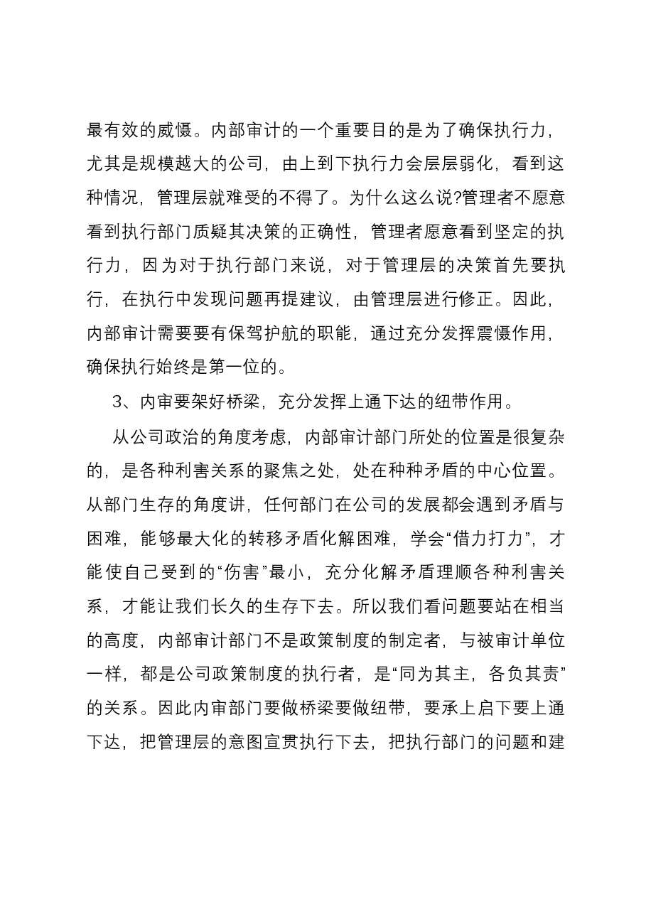 内部审计8大注意事项.docx,第2页预览