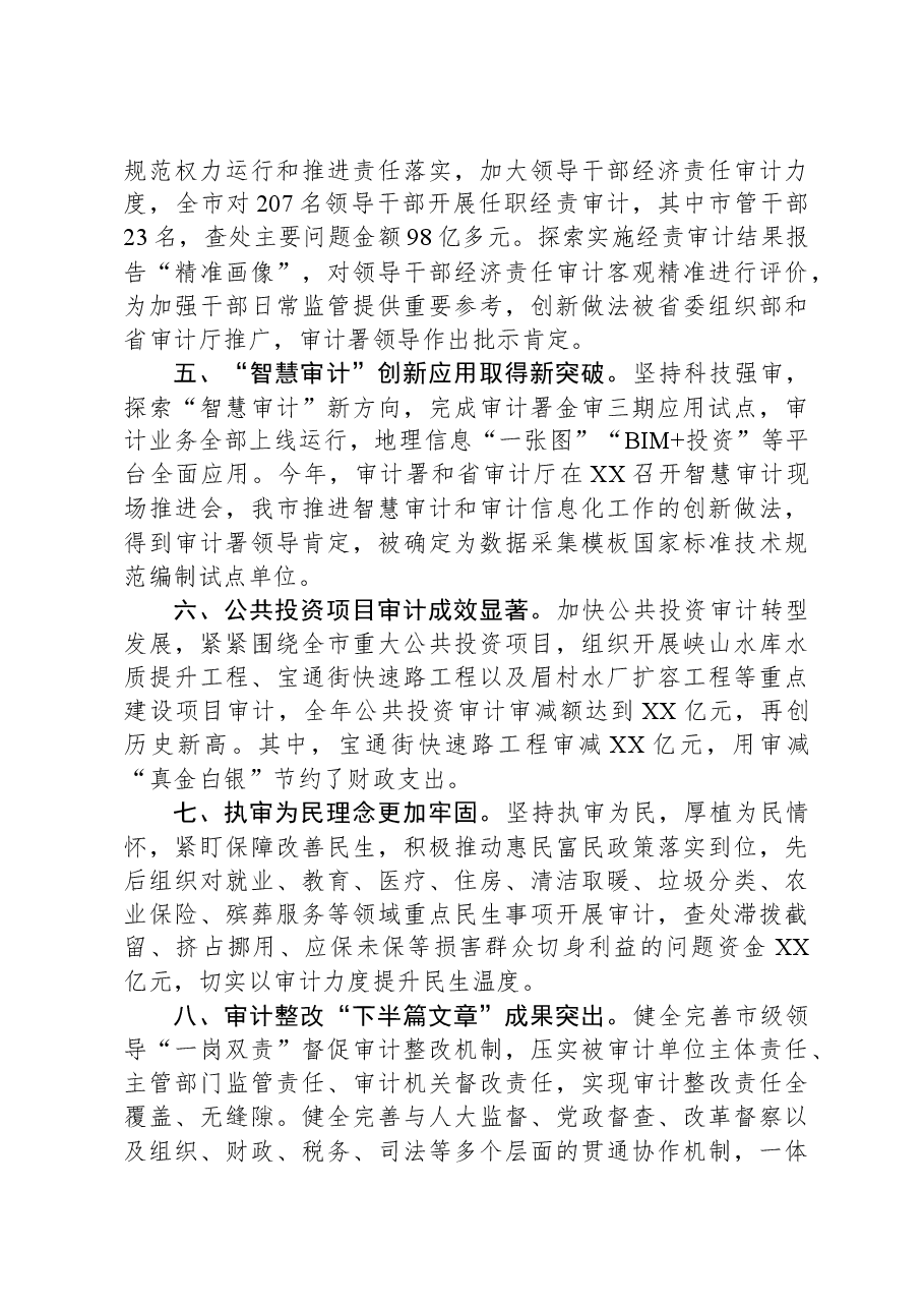 市审计局2023年度工作总结02.docx,第2页预览