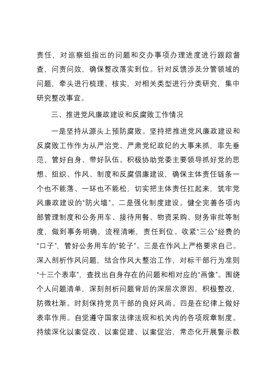 乡镇副职个人述责述廉报告.docx,第4页预览