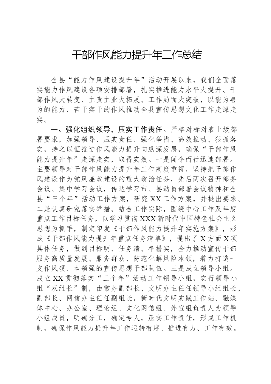 干部作风能力提升年工作总结.docx,第1页预览