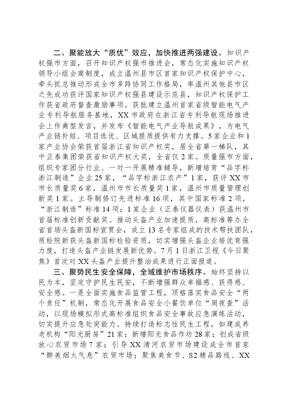 市市场监督管理局2023年度工作总结.docx,第2页预览