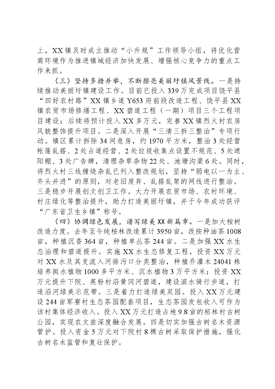 镇2023年工作总结.docx,第2页预览