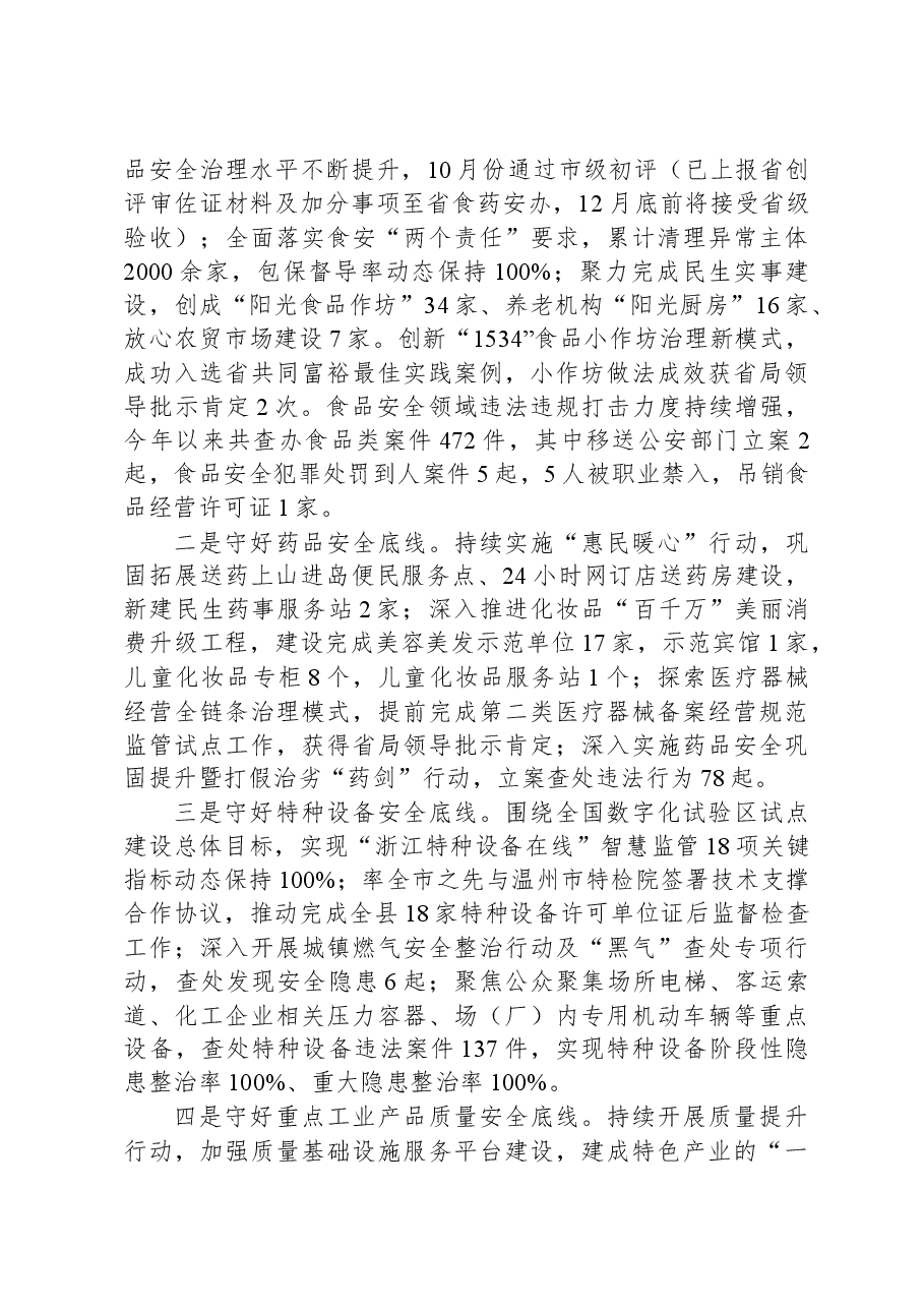 县市场监督管理局2023工作总结和2024年工作思路.docx,第4页预览