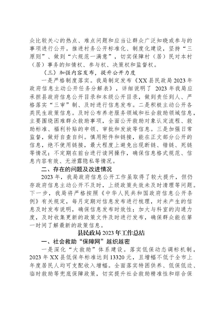 (4篇)民政局2023年度工作总结汇编.docx,第4页预览
