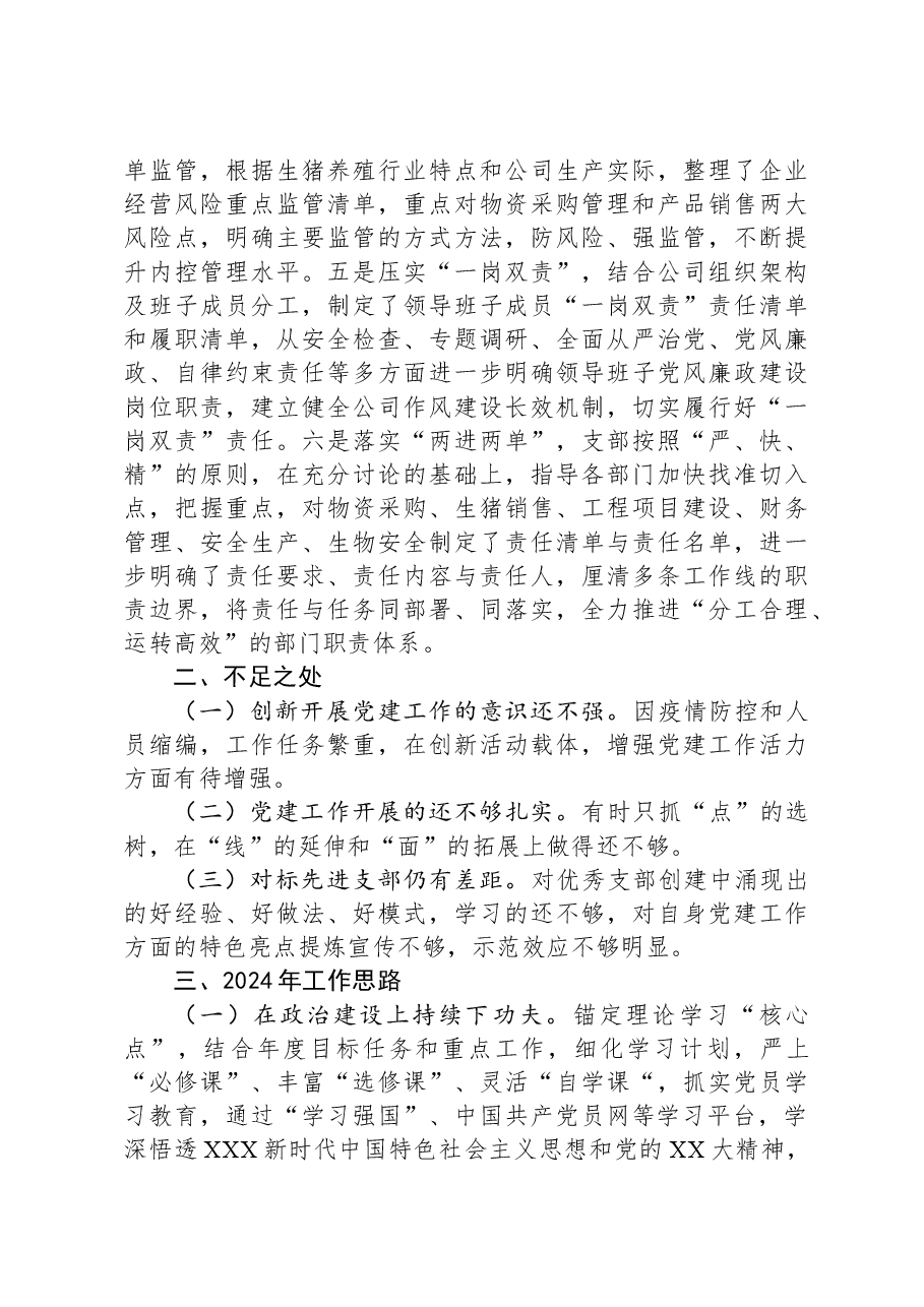 国企2023年党建总结及2024年工作计划.docx,第4页预览