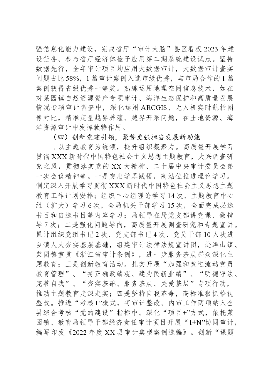 县审计局2023年工作总结和2024年工作计划01.docx,第4页预览