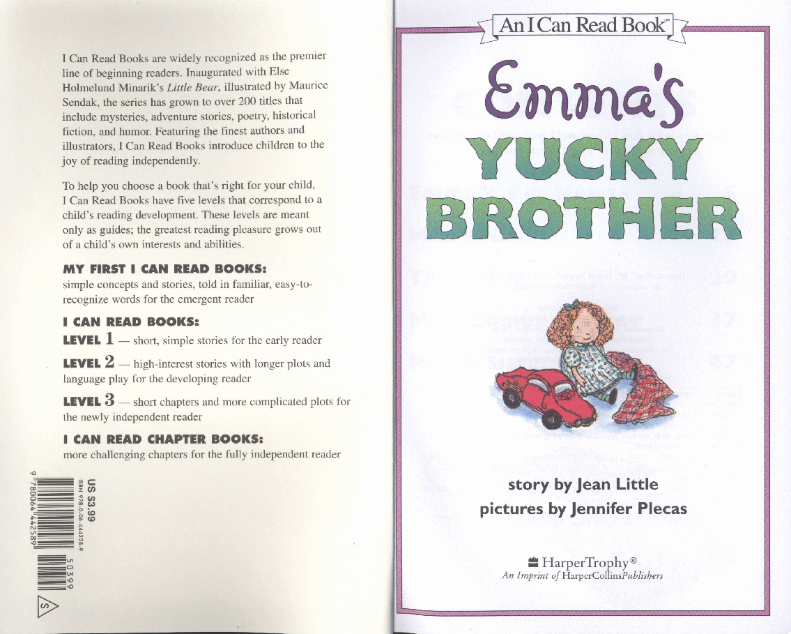 18.Emma's Yucky Brother.pdf,第2页预览