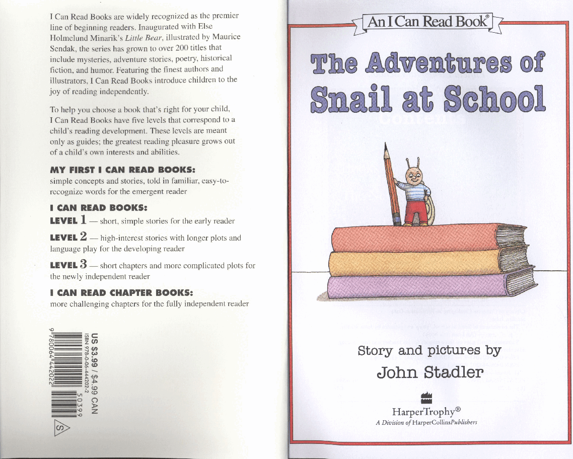英语绘本10.the adventures of snail at school.pdf,第2页预览