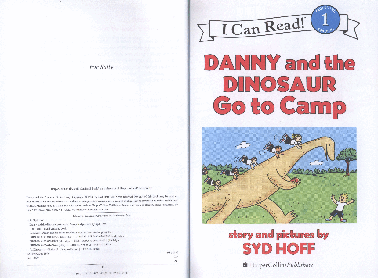 （英语早教亲子阅读）3.Danny and the Dinosaur Go to Camp.pdf，第3页预览