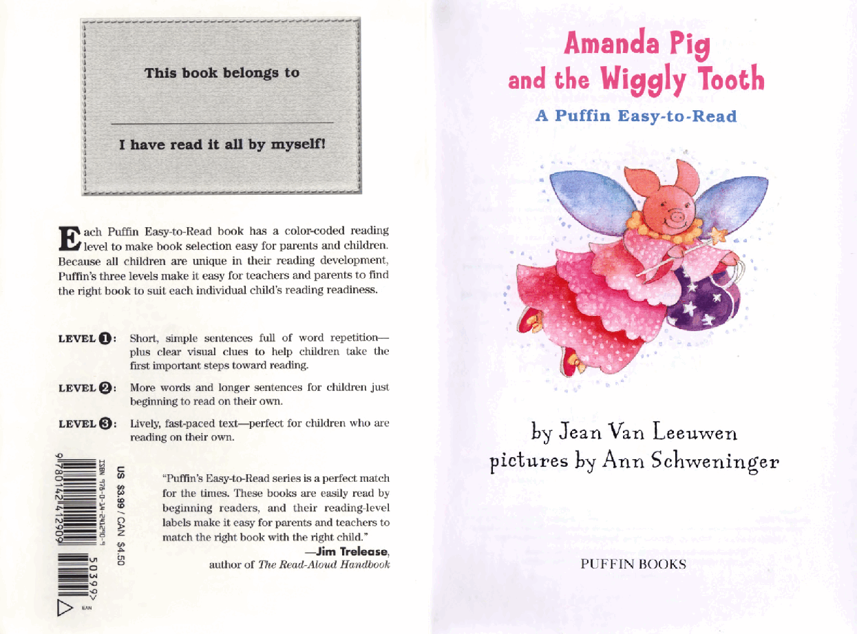 13.(三段)Amanda Pig and the Wiggly Tooth.pdf,第2页预览