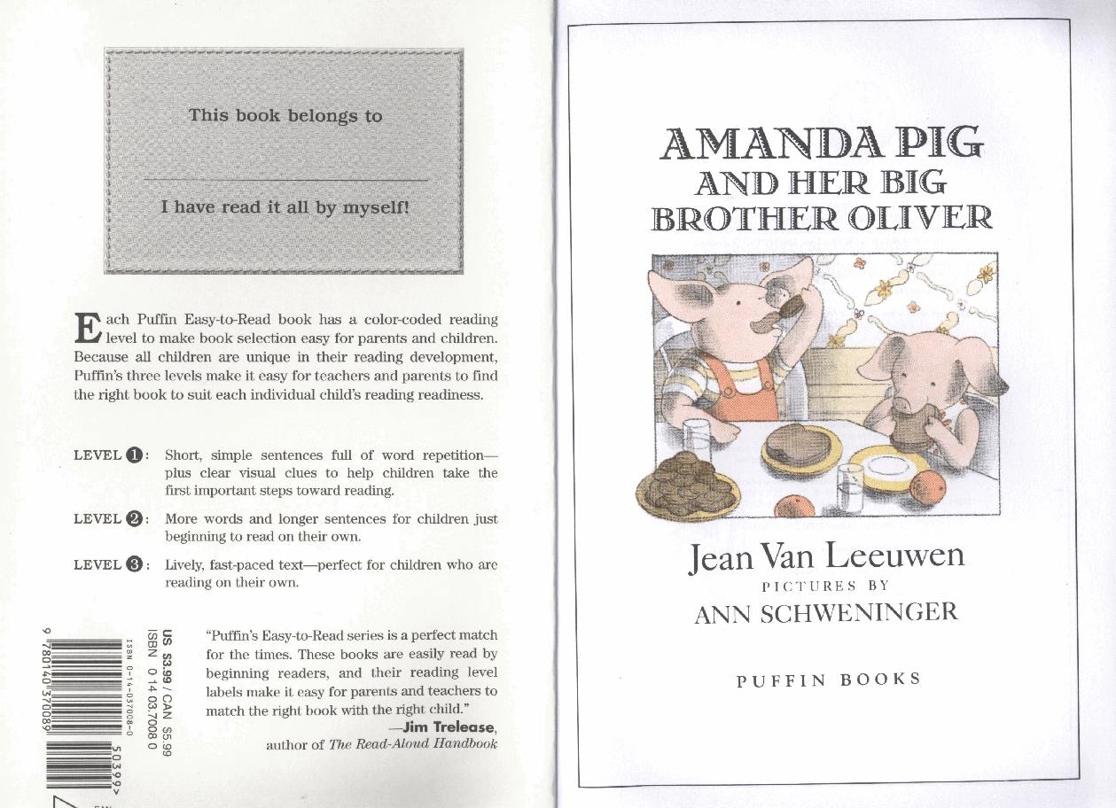 1.(三段)AMANDA PIG AND HER BIG BROTHER OLIVER.pdf,第2页预览