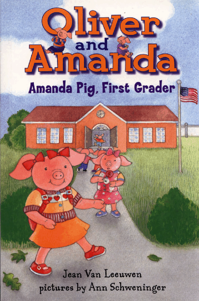 14.(三段)Amanda Pig,First Grader.pdf,第1页预览
