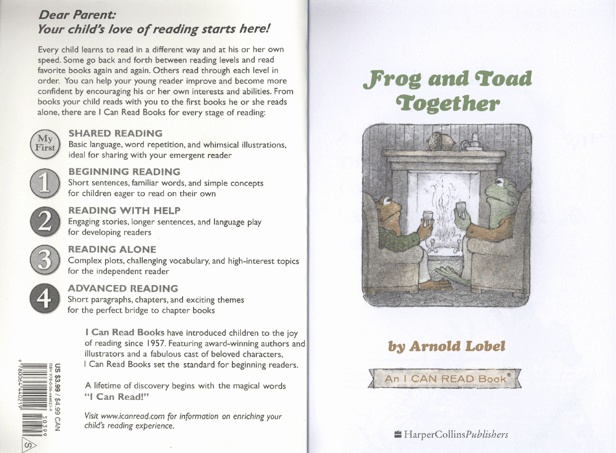 2.Frog and Toad Together(三段).pdf，第2页预览