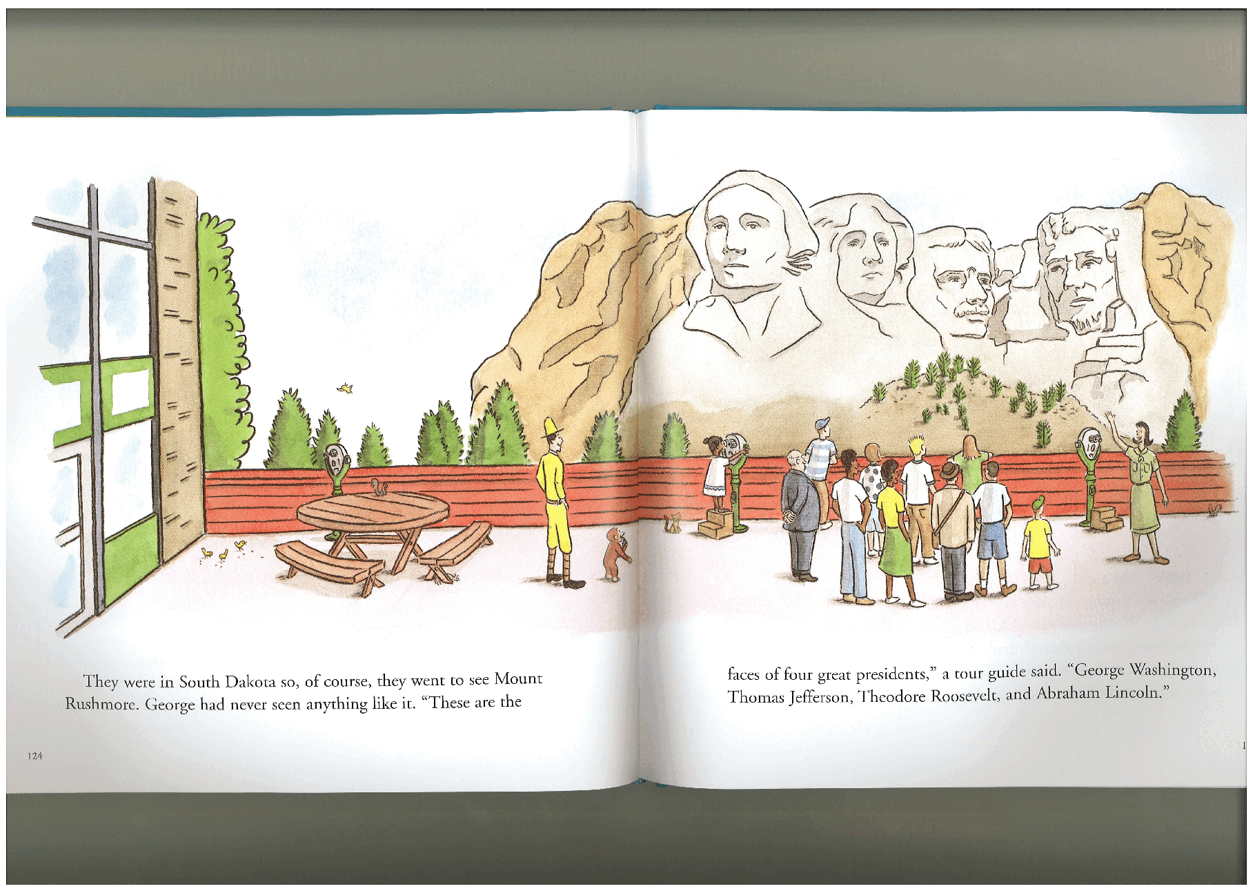 Curious George and the Hot Air Ballon(Blue 6).pdf，第3页预览