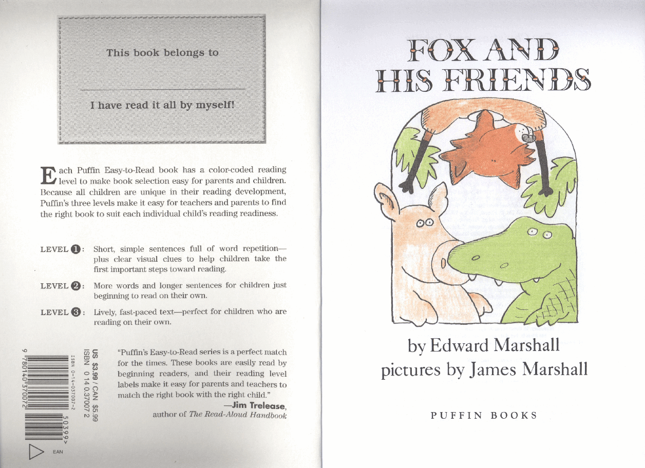 第三阶段Fox系列Fox and His Friends.pdf,第2页预览