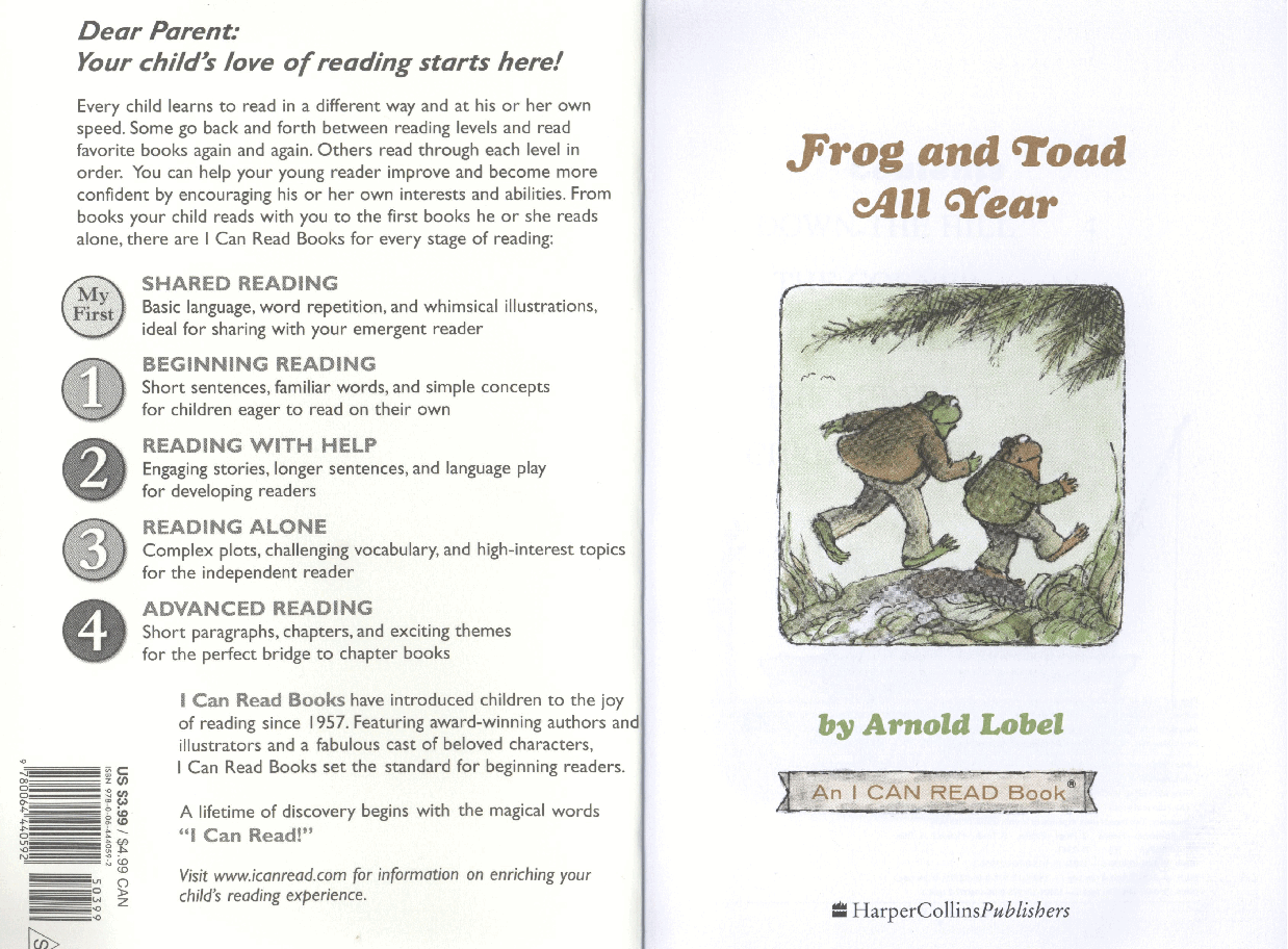 3.(三段)Frog and Toad All Year.pdf,第2页预览