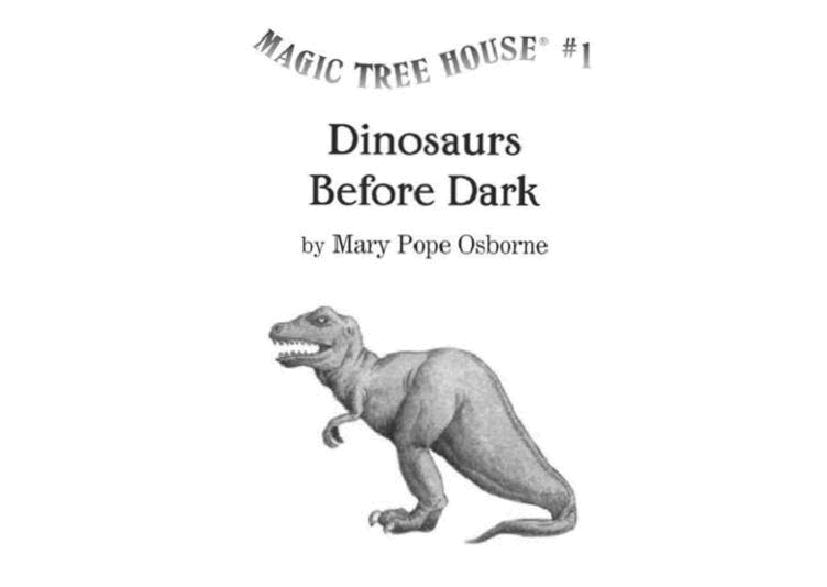 第6阶段早教英语01, Dinosaurs Before Dark.pdf,第1页预览