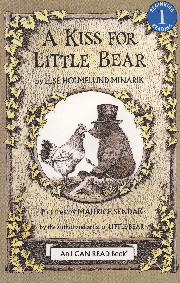英语绘本a kiss for little bear.pdf,第1页预览