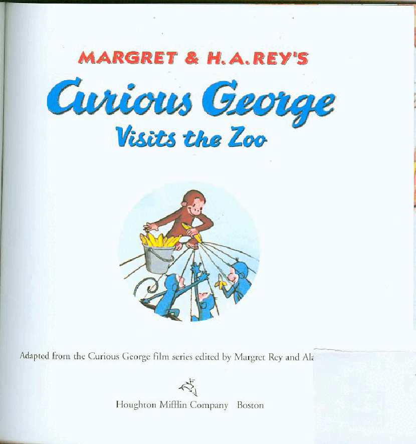Curious George Visits the Zoo.pdf,第2页预览