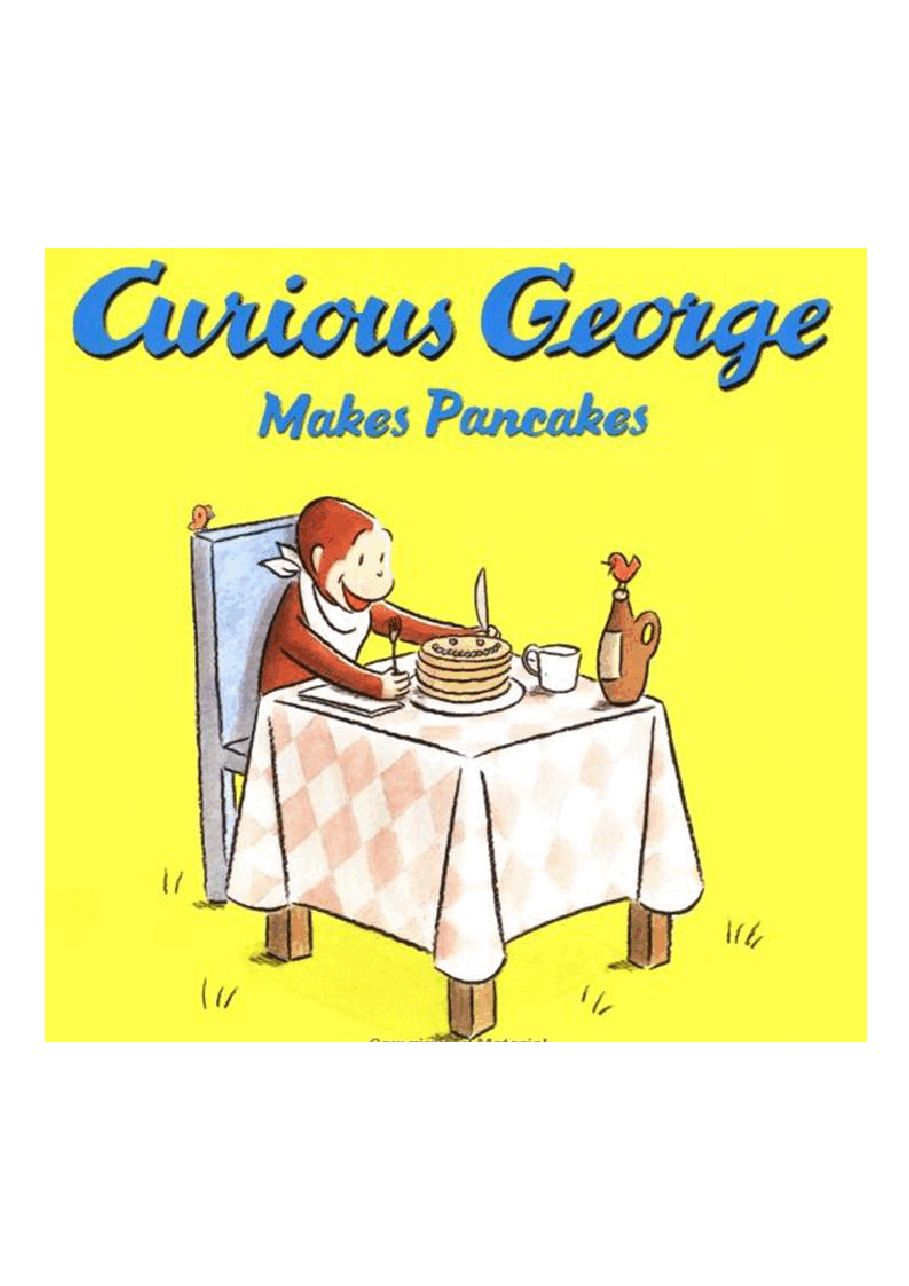 Curious George Makes Pancakes.pdf，第1页预览