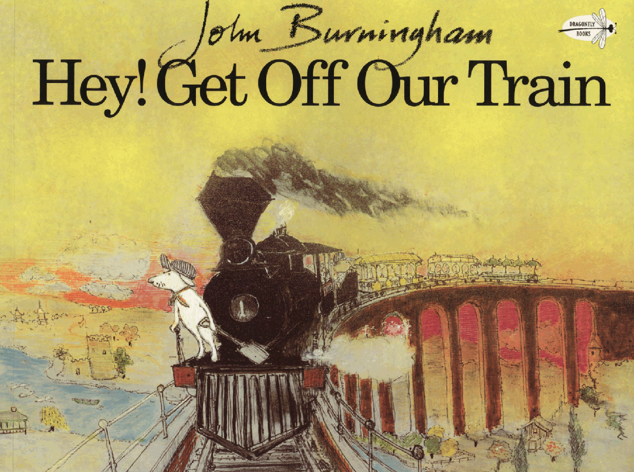 （二段名家绘本）Hey!Get Off Our Train.pdf，第1页预览