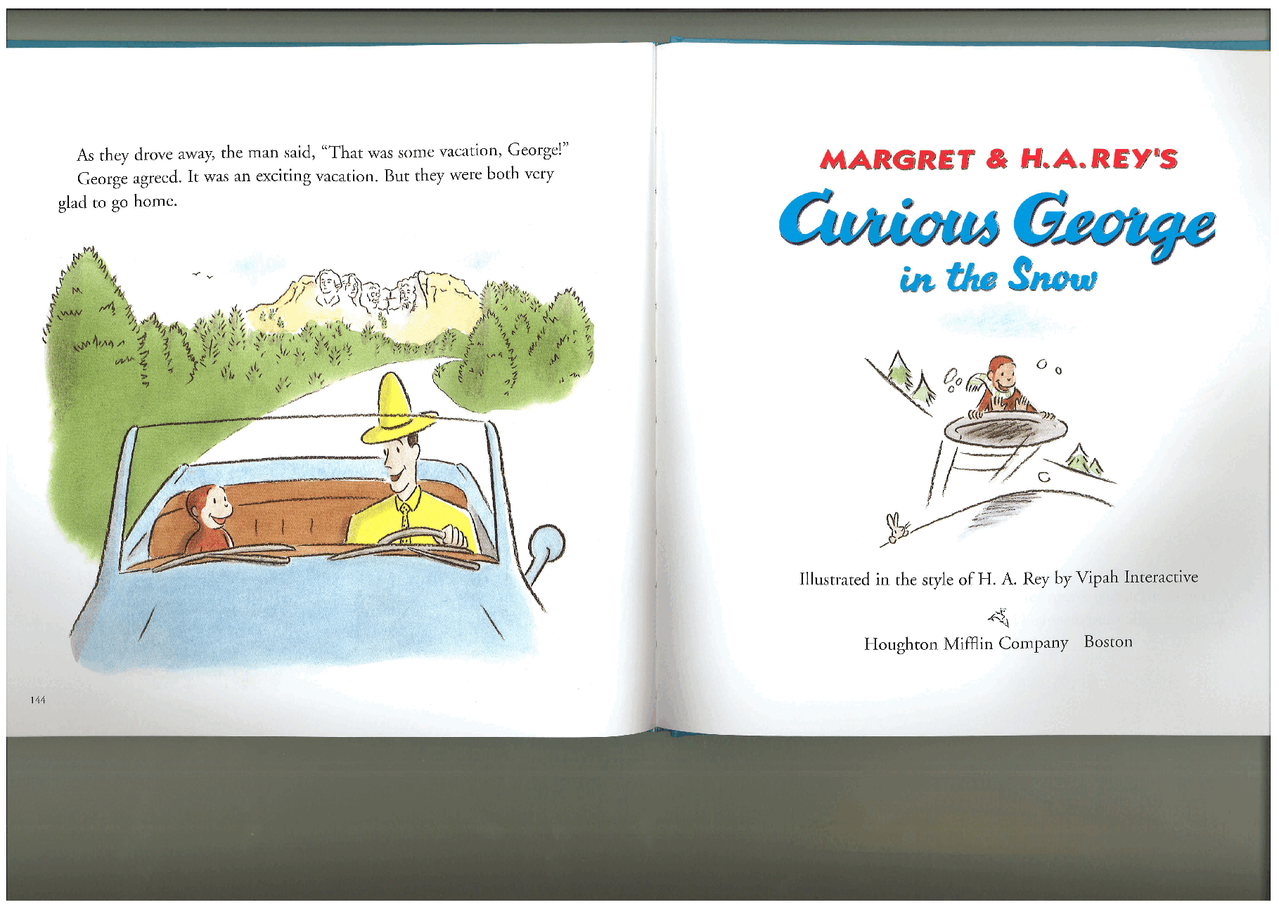 Curious George in the Snow(Blue 7).pdf,第1页预览